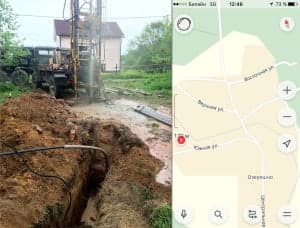 Гатчинском районе: Гатчинский район д.Озерешно ул.Южная 36м скв 2 3ч · глубина 36 м, дебит 2.5 м3/ч