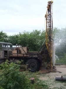 Архивный объект: Киришском районе · глубина 56 м, дебит 2 м3/ч