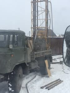 Архивный объект: Ломоносовском районе · глубина 38 м, дебит 1.5 м3/ч