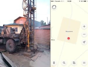Волосовском районе: Волосовский район д. Мышкино 34м скв 3ч · глубина 34 м, дебит 2 м3/ч
